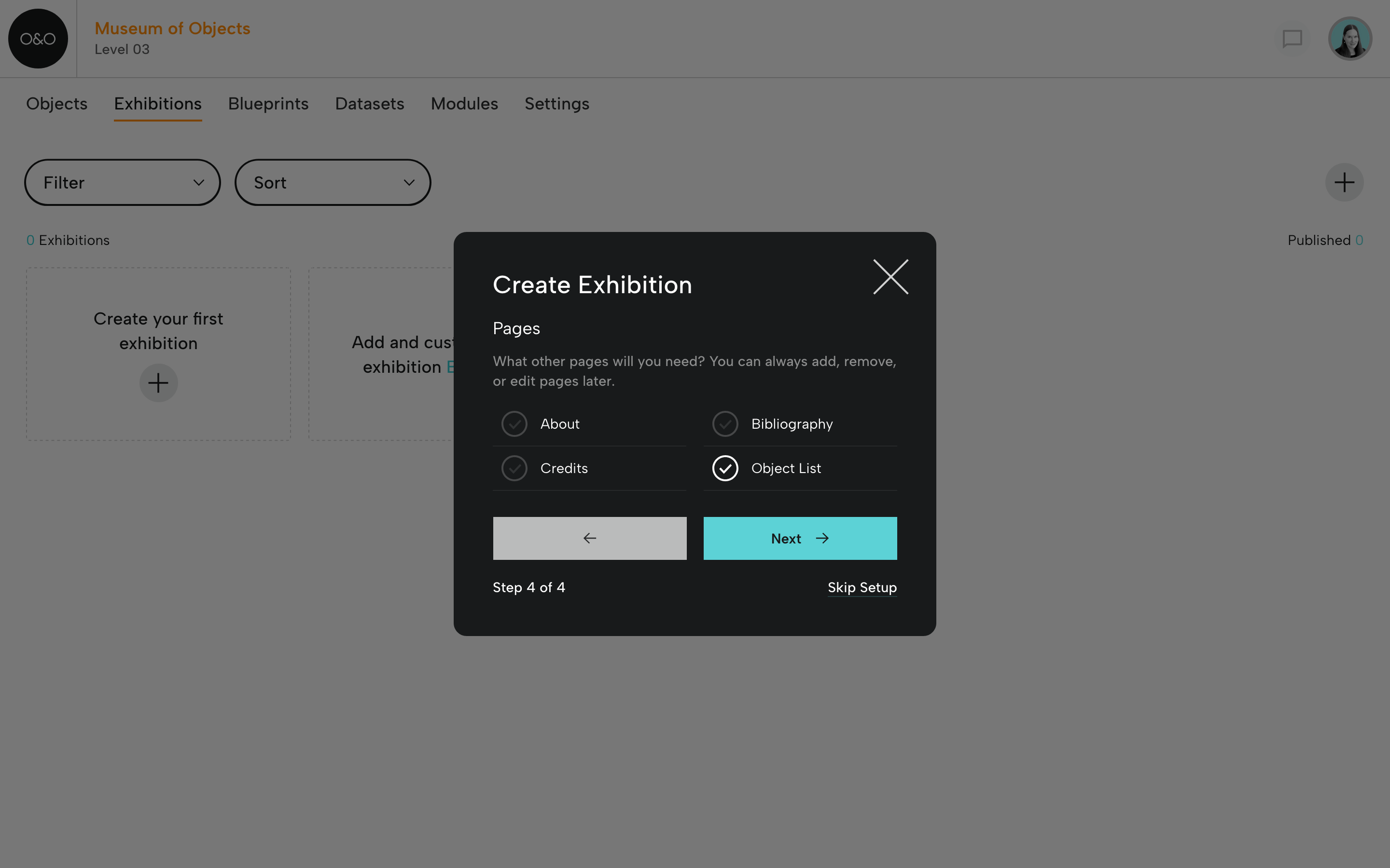 Create Exhibition
