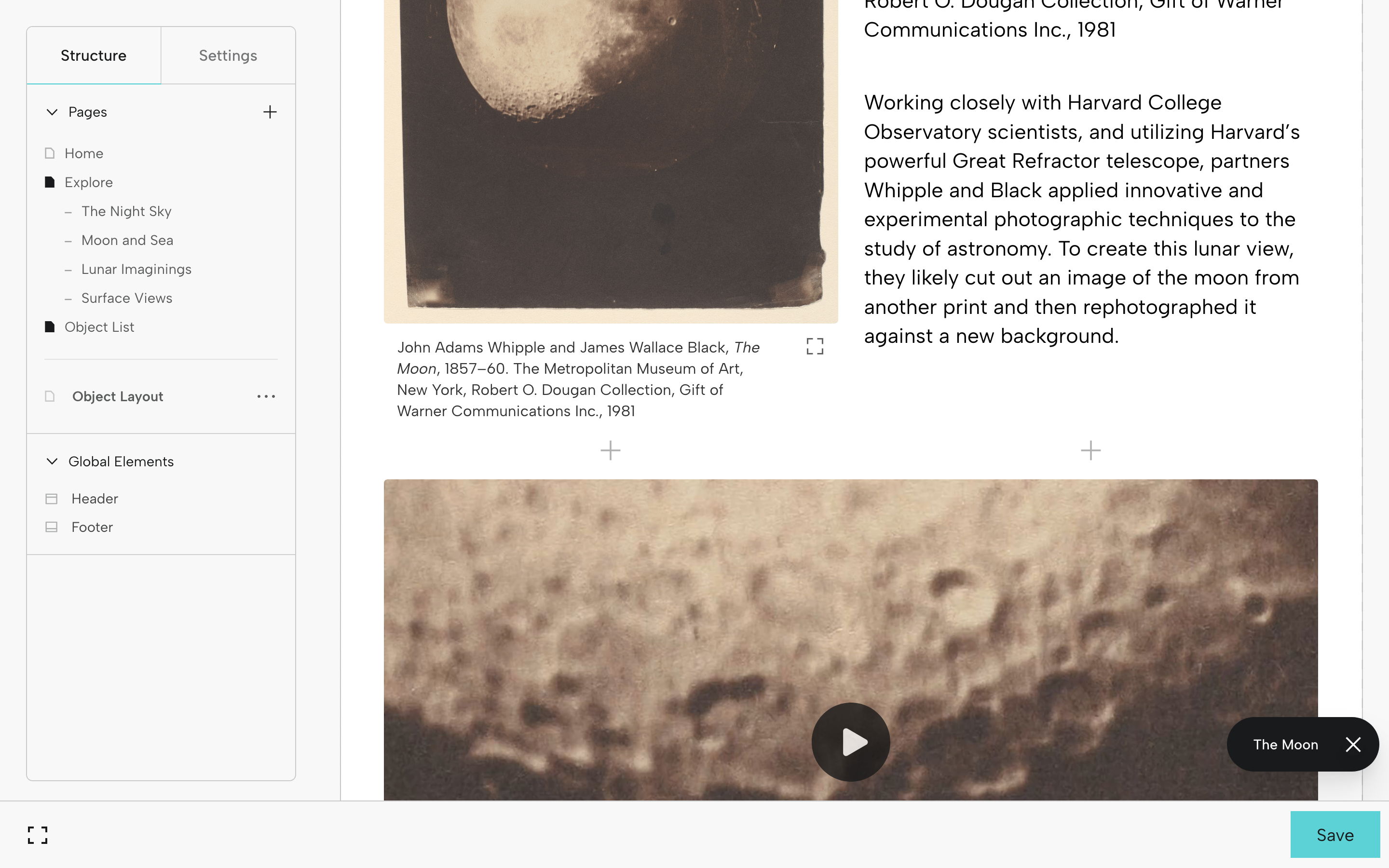 Preview an Object