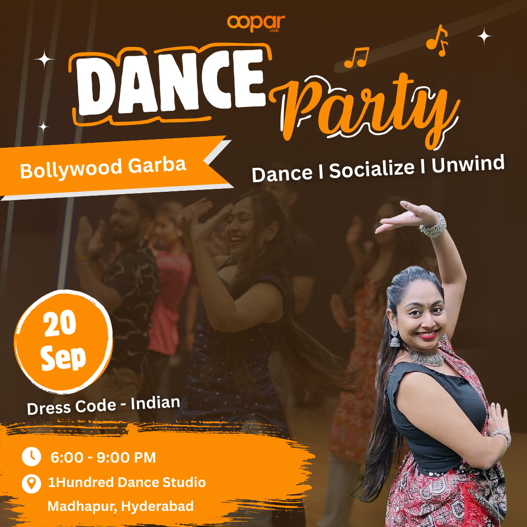 Dance Party with Oopar (Bollywood Garba)