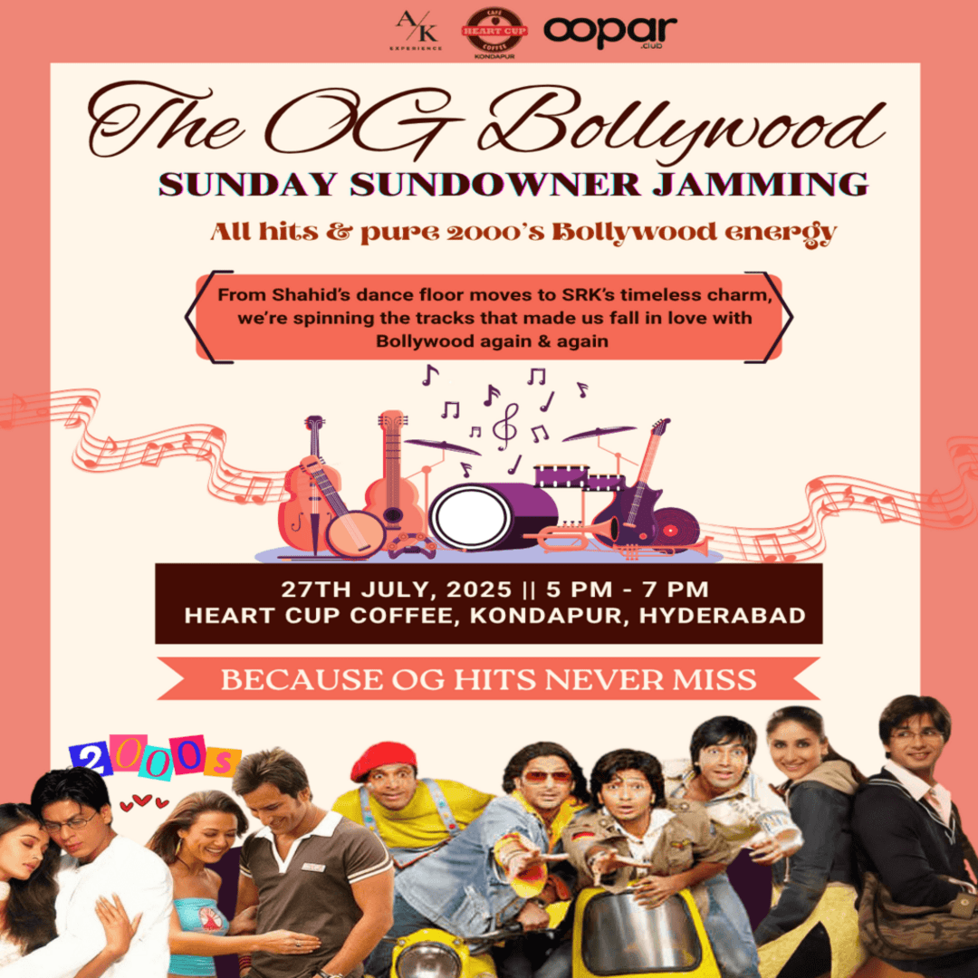 Bollywood 2000s Sunday Sundowner Jamming