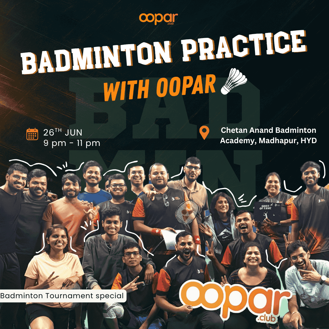 Badminton Practice with Oopar