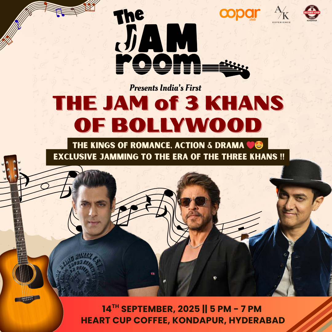 The Jam Room - Celebrating the Khans of Bollywood