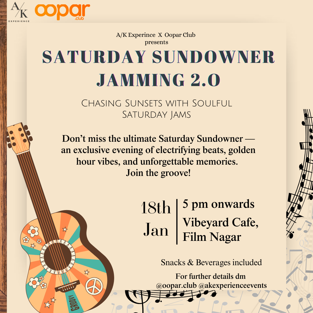 Saturday Sundowner Jamming 2.0