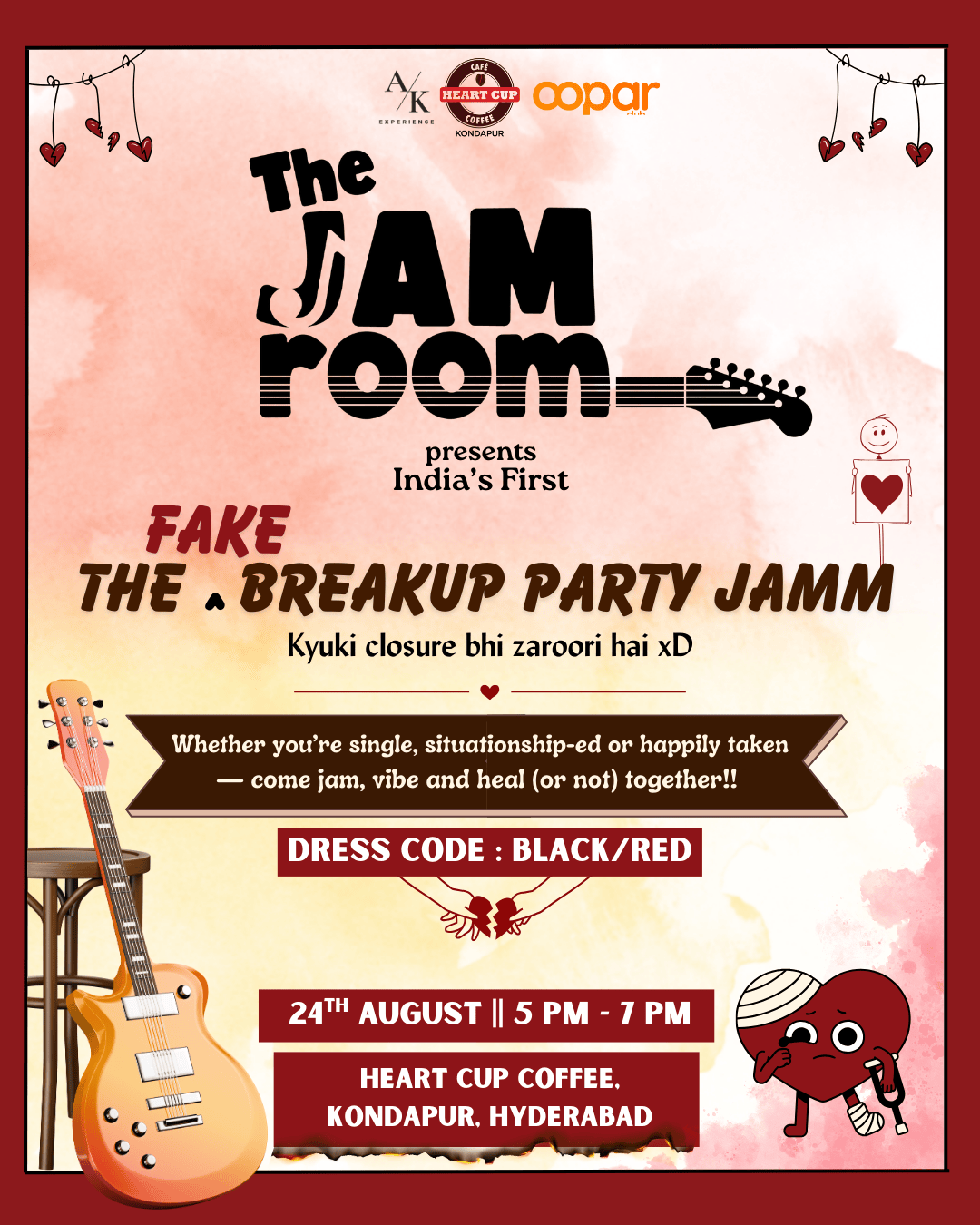 The Jam Room - Fake Breakup Party