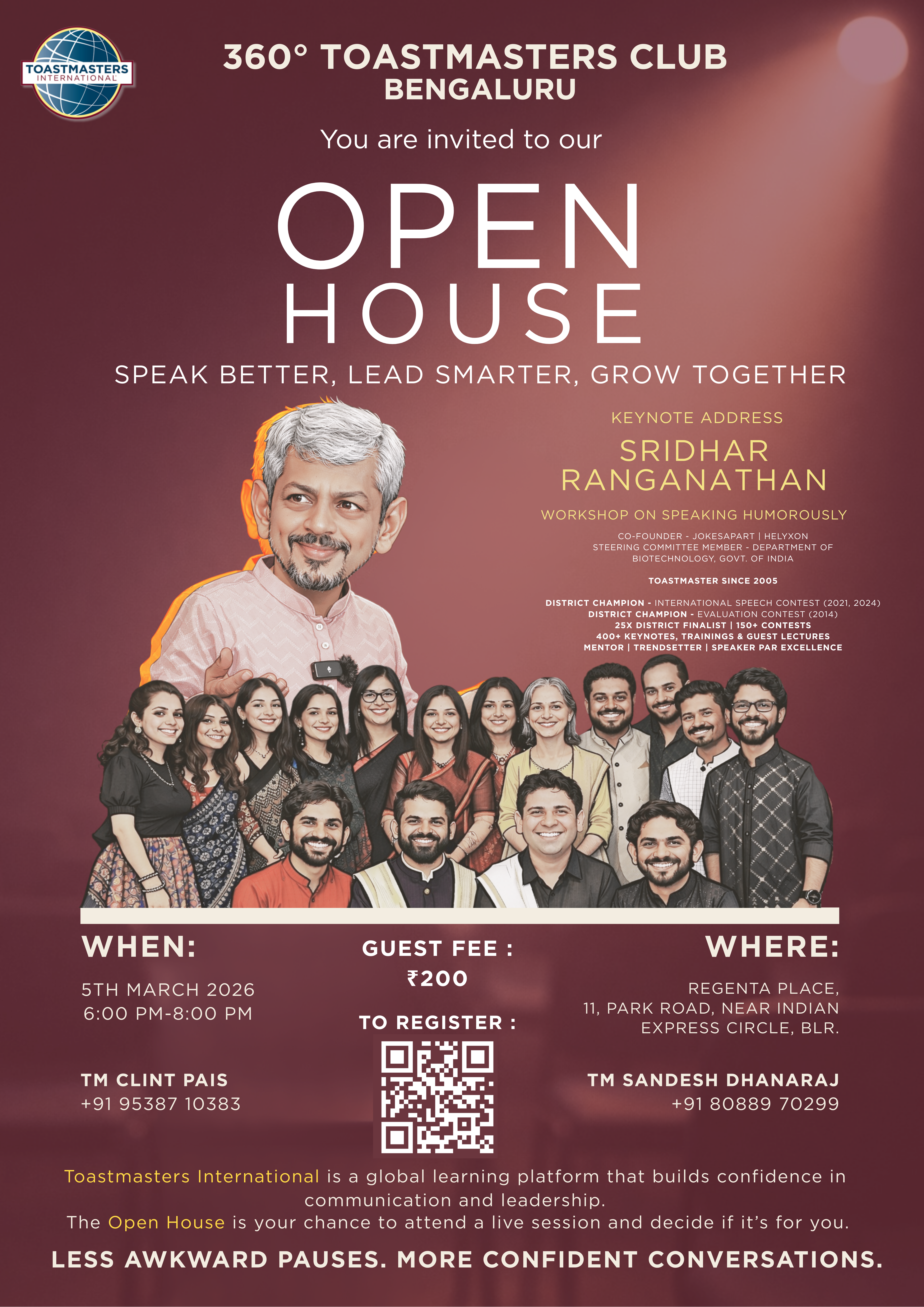 Open house - Toastmasters  