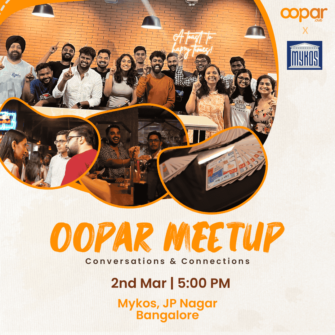 Oopar Meetup - JP Nagar