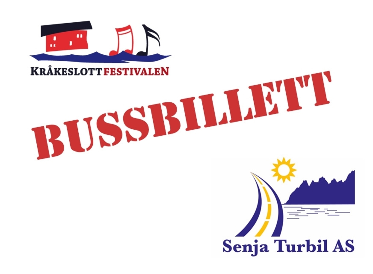 Kråkeslottfestivalen 2019 - bussbilletter