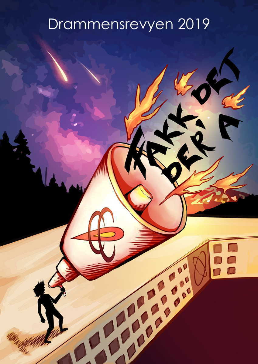 Drammensrevyen 2019 - Fakk det der 'a - søndag 10.mars kl. 1500