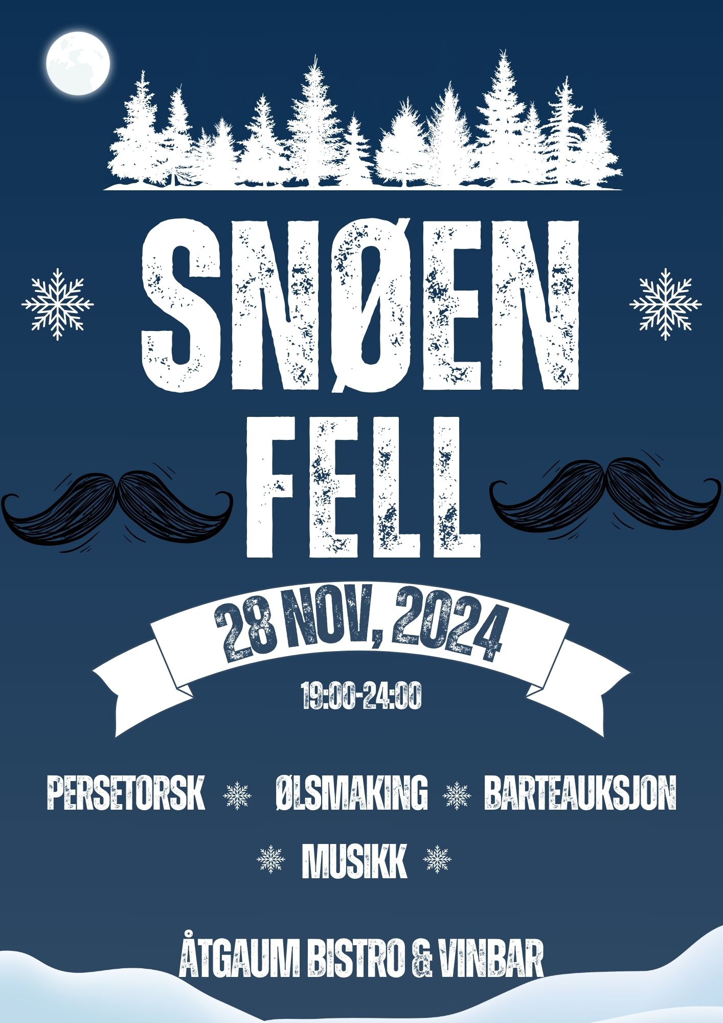 Snøen Fell | Dansk juletradisjon på Åtgaum