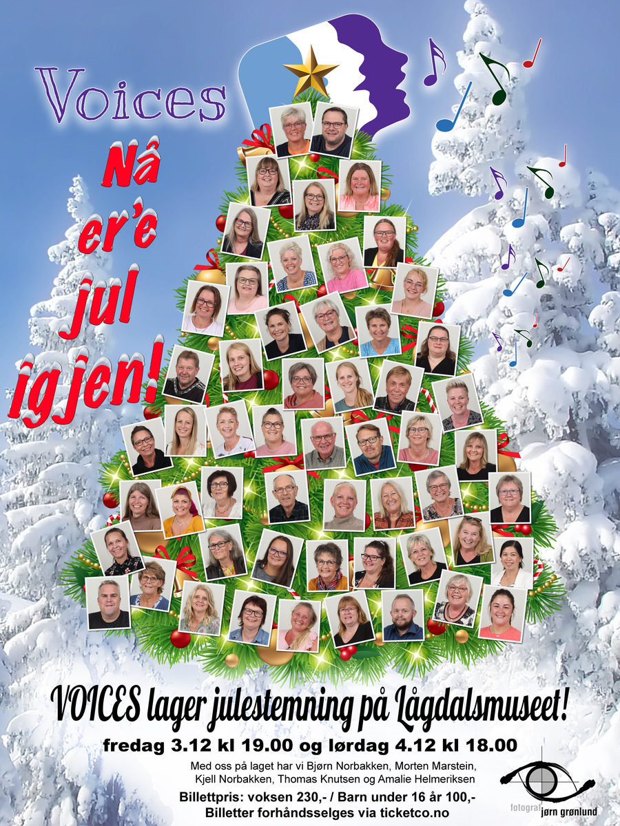 Nå er’e jul igjen LØRDAG