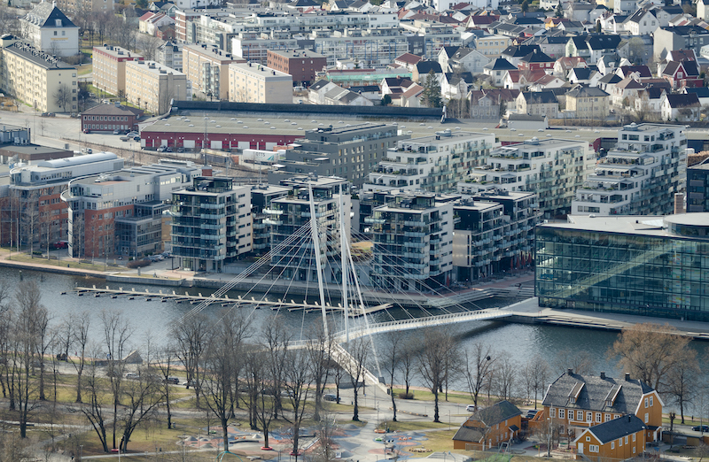 Ypsilon -Thorleif Haugs vei -Hamborgstrømskogen