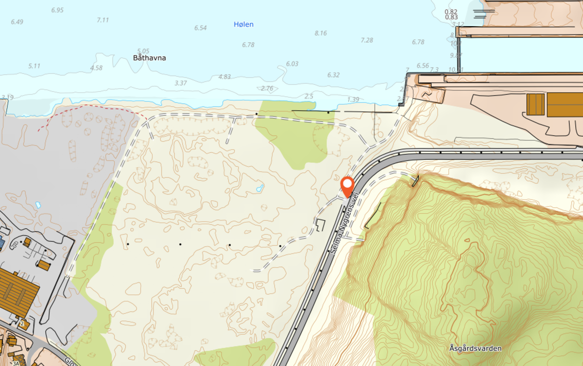 (Down under) High above - arbeidsvisning