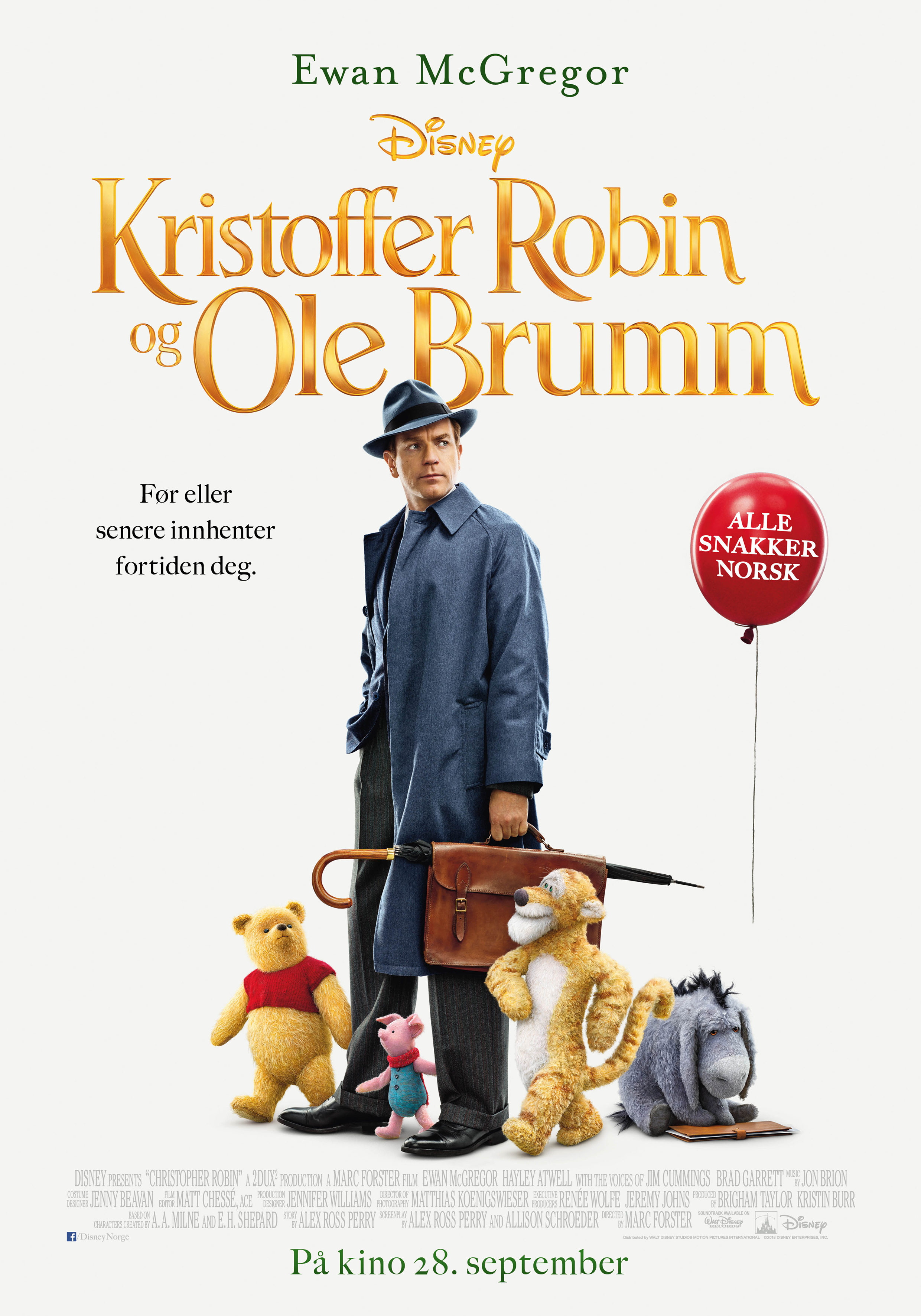 Kristoffer Robin og Ole Brumm (Norsk tale)