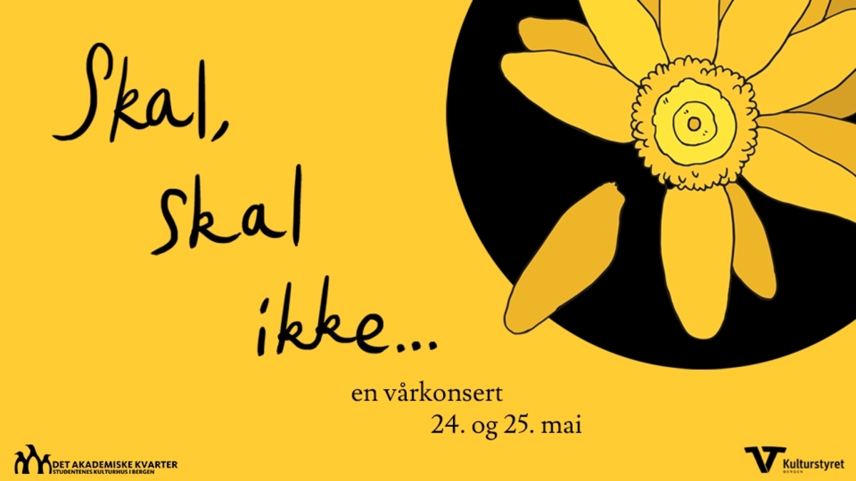 Skal, skal ikke: en vårkonsert med Studinekoret Sirenene - Lørdag