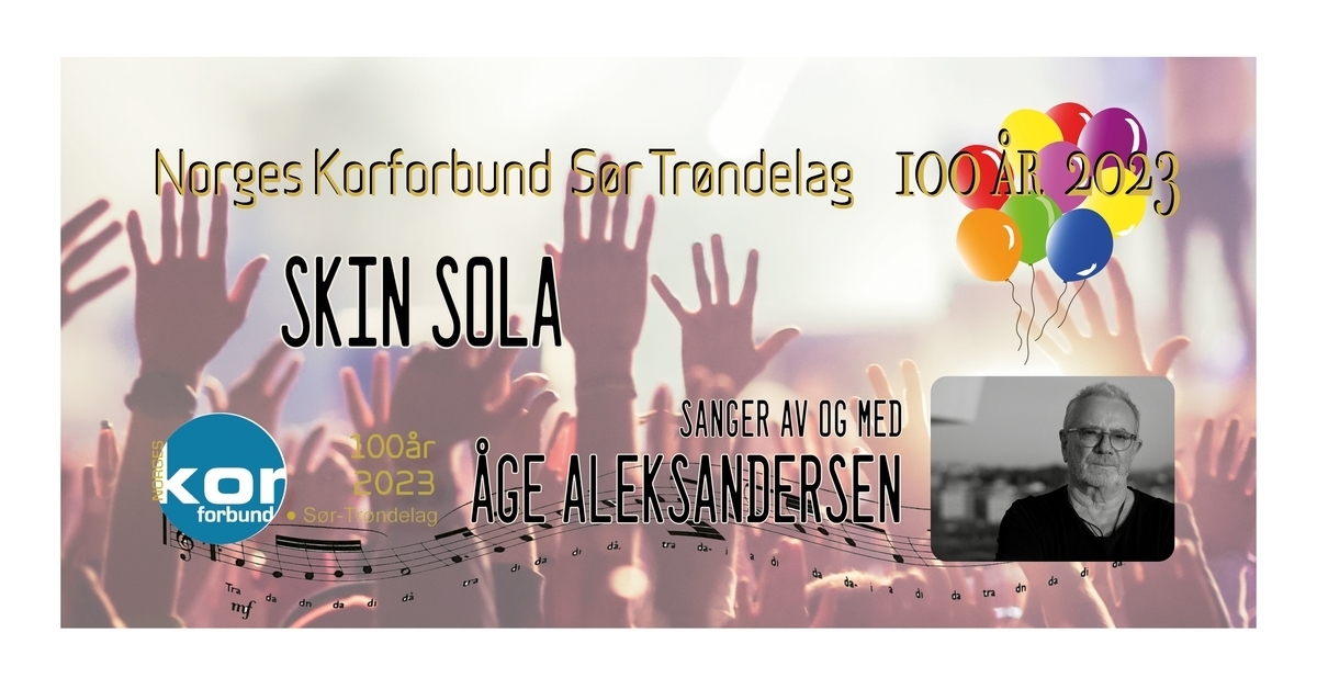 Skin Sola - Åge Aleksandersen og 200 korsangere i Vår Frue kirke