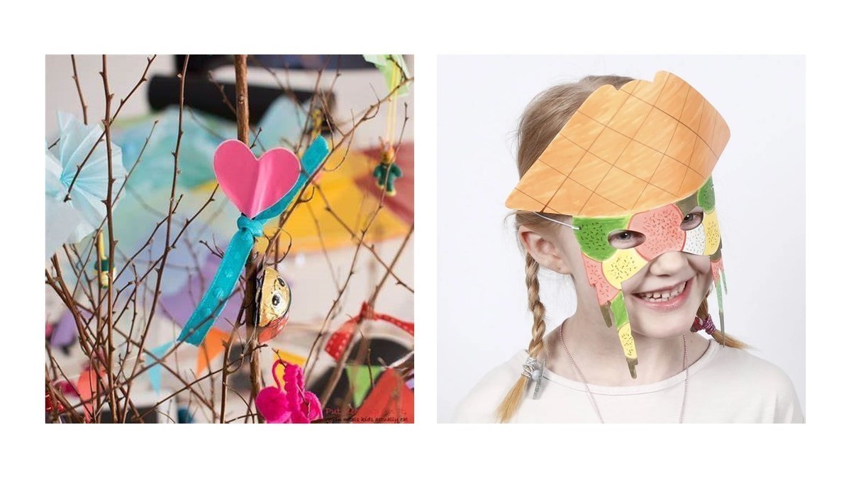 Kreativt: Fastelavens verksted & maske-verksted