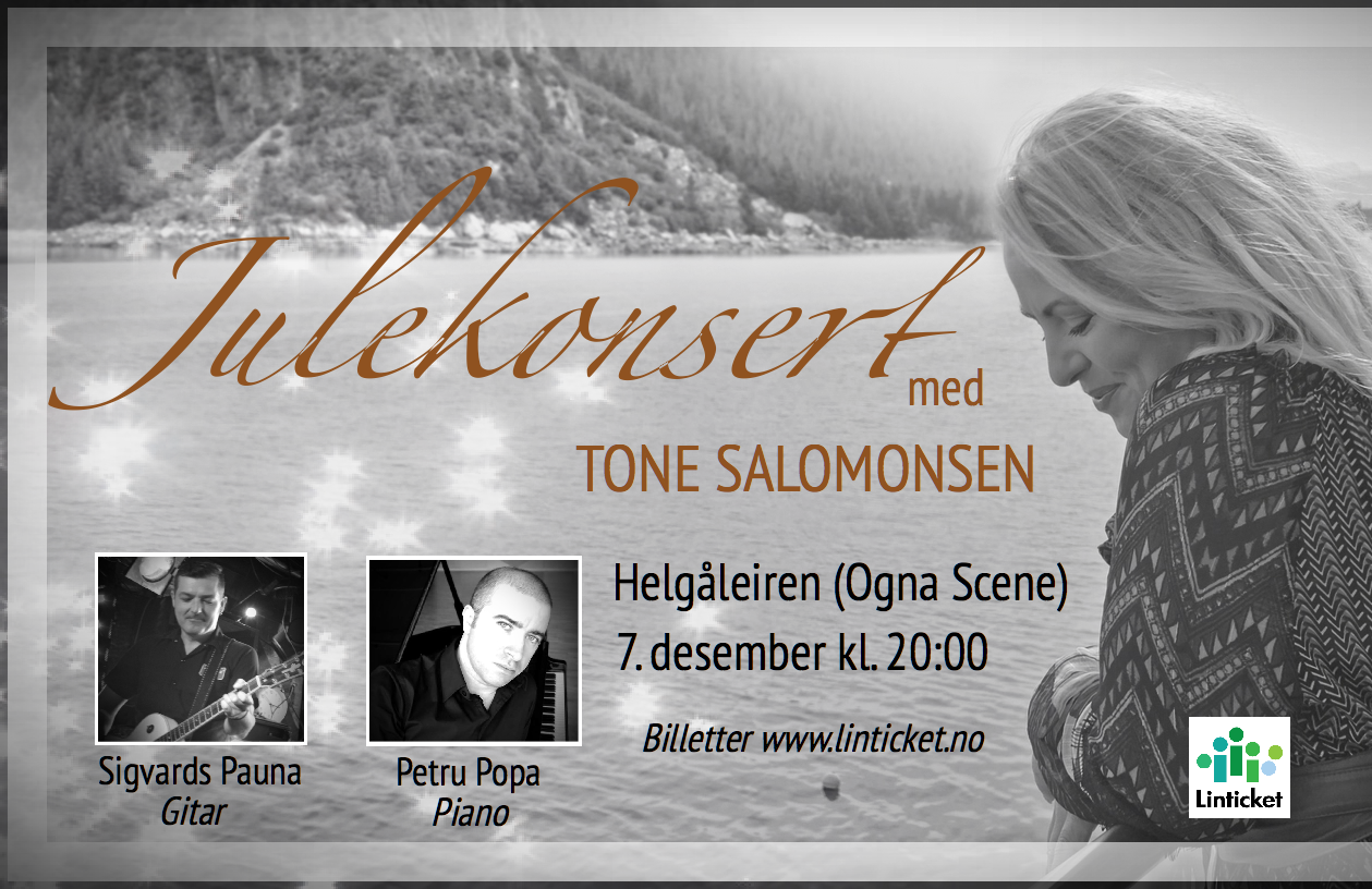 Julekonsert med Tone Salomonsen