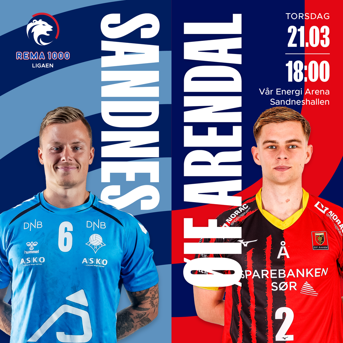 Sandnes - ØIF Arendal (21.03.2024)
