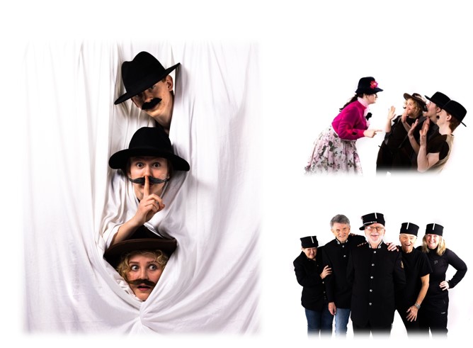 VI LISTER OSS SÅ STILT PÅ TÅ