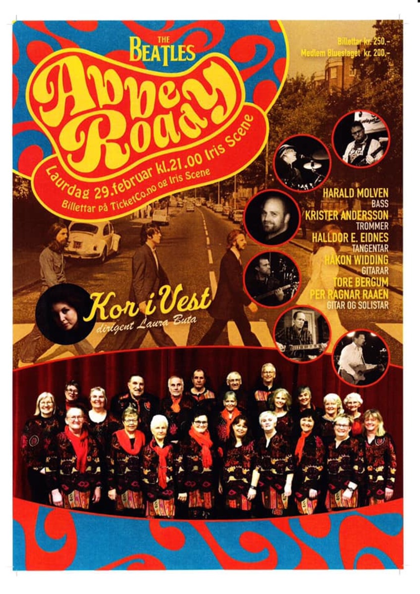 Kor i Vest m/band fremfører Abbey Road