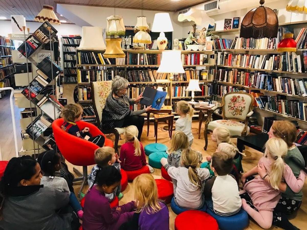 Lesestund for barn på Rennesøy