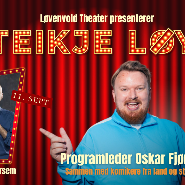Få bill! Steikje Løye med Terje Sporsem // Løvenvold Theater