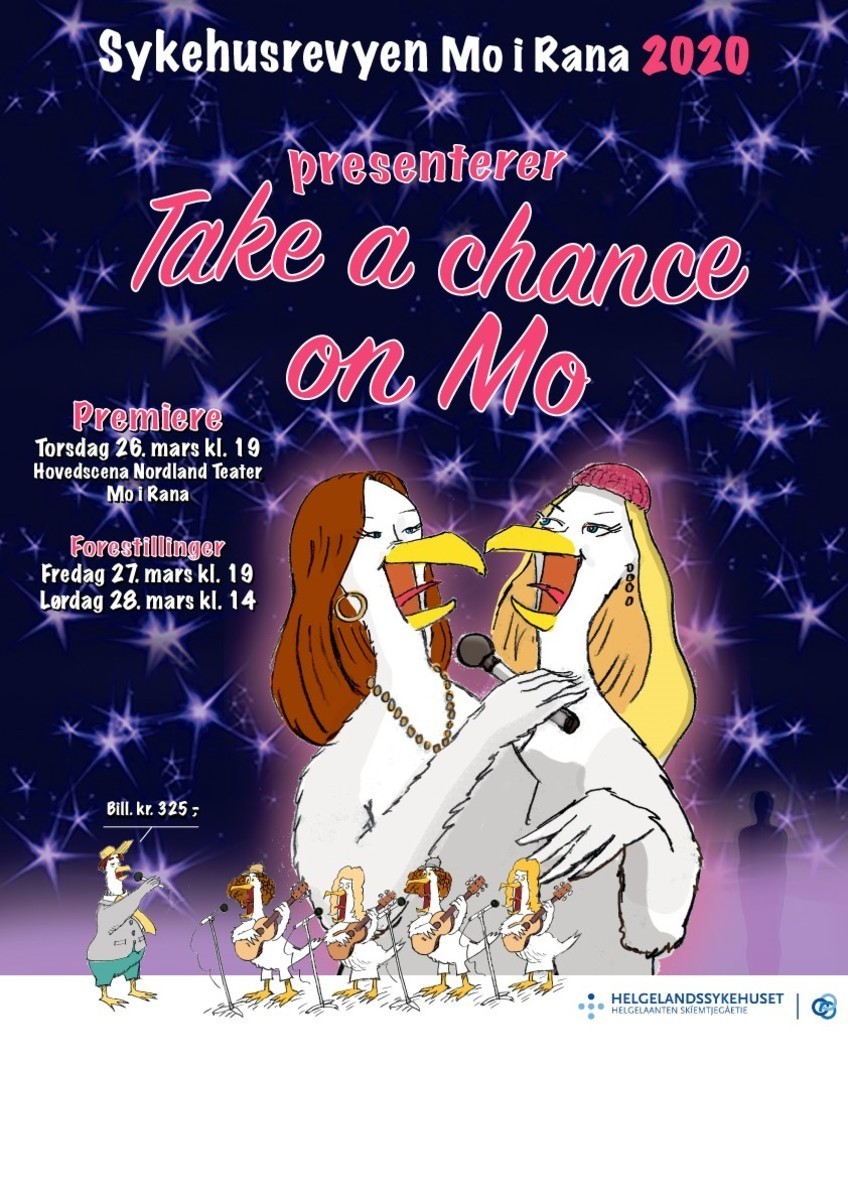 SYKEHUSREVYEN: Take a chance on Mo(lør) AVLYST!