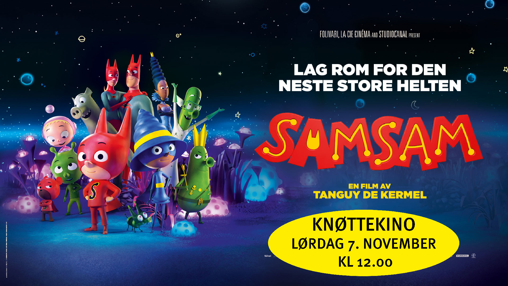 Knøttekino - Samsam