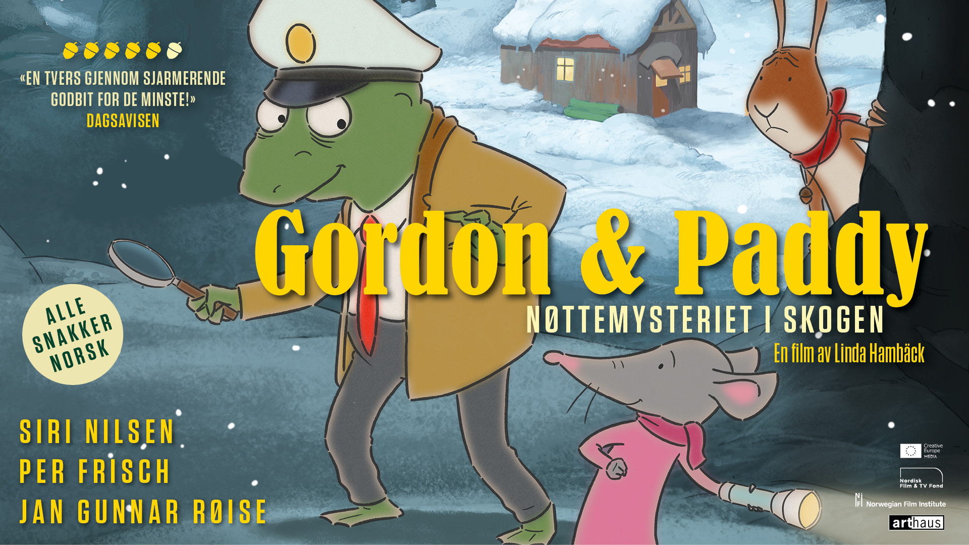 Knøttekino - Gordon & Paddy - nøttemysteriet i skogen