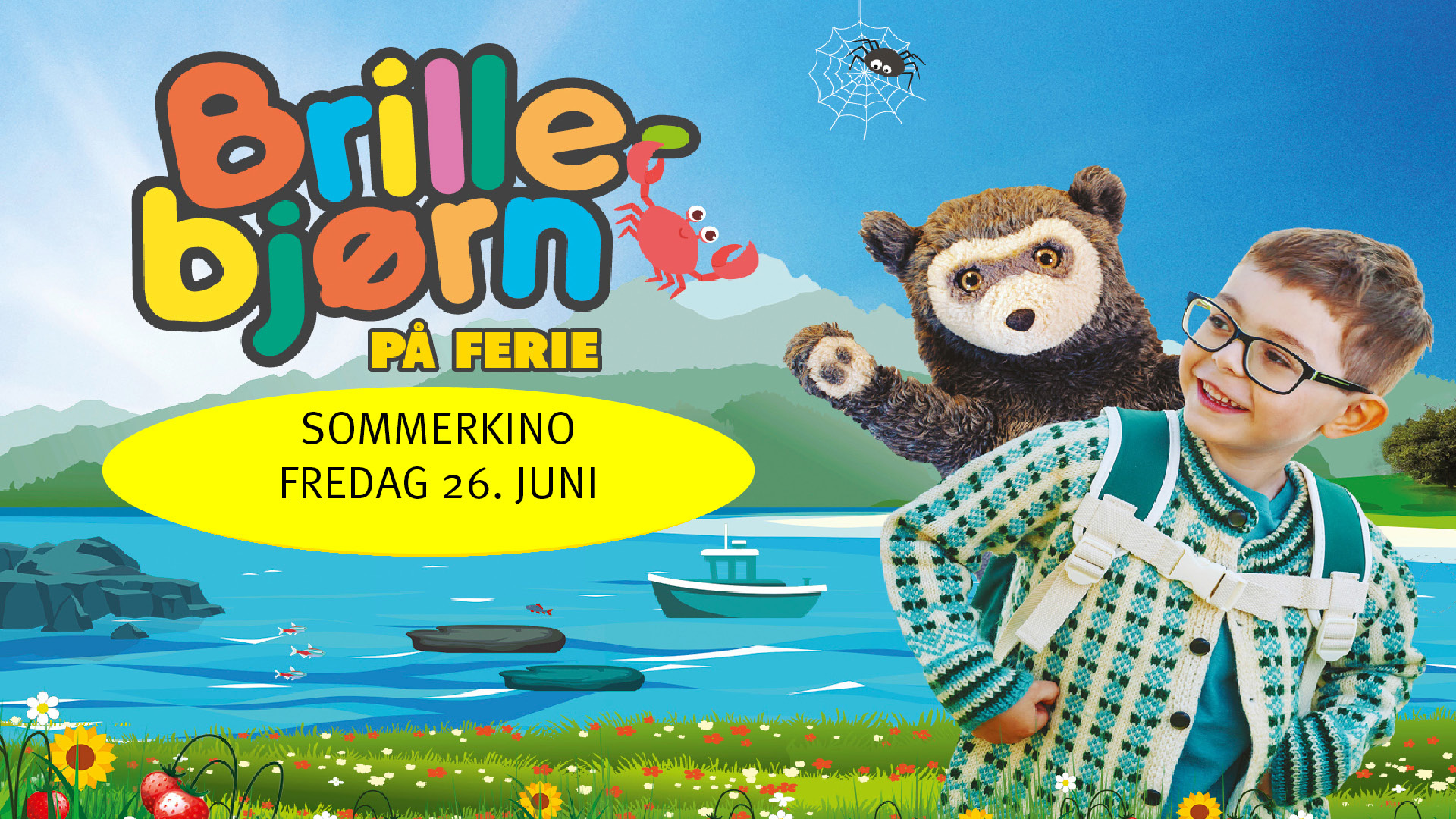 Sommerkino - Brillebjørn på ferie