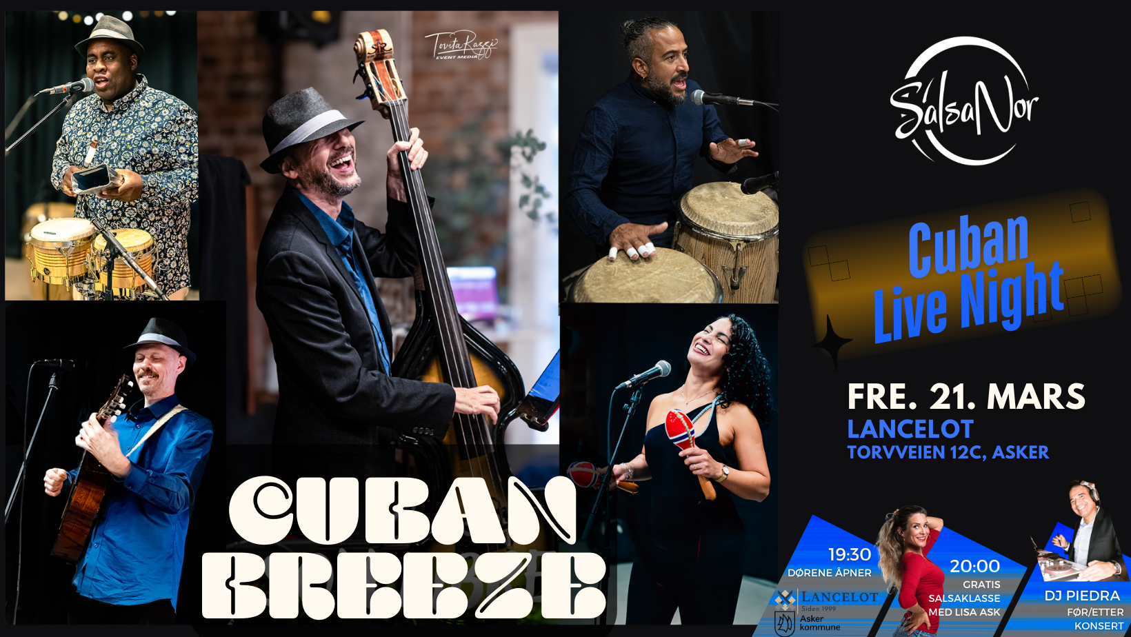 Cuban Live Night i Asker - CUBAN BREEZE