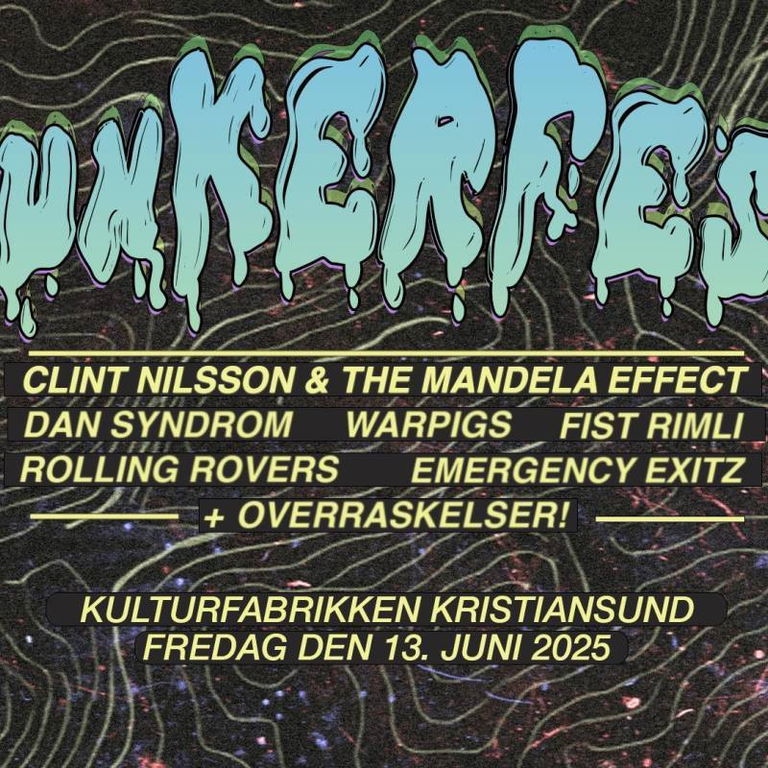 Bunkerfest '25 - konsert med byens subkultur - Kulturfabrikken