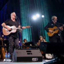 Åge og Gunnar med Trondheimsolistene