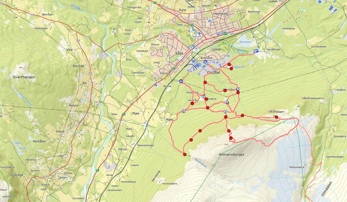 Kåsen - et tureldorado