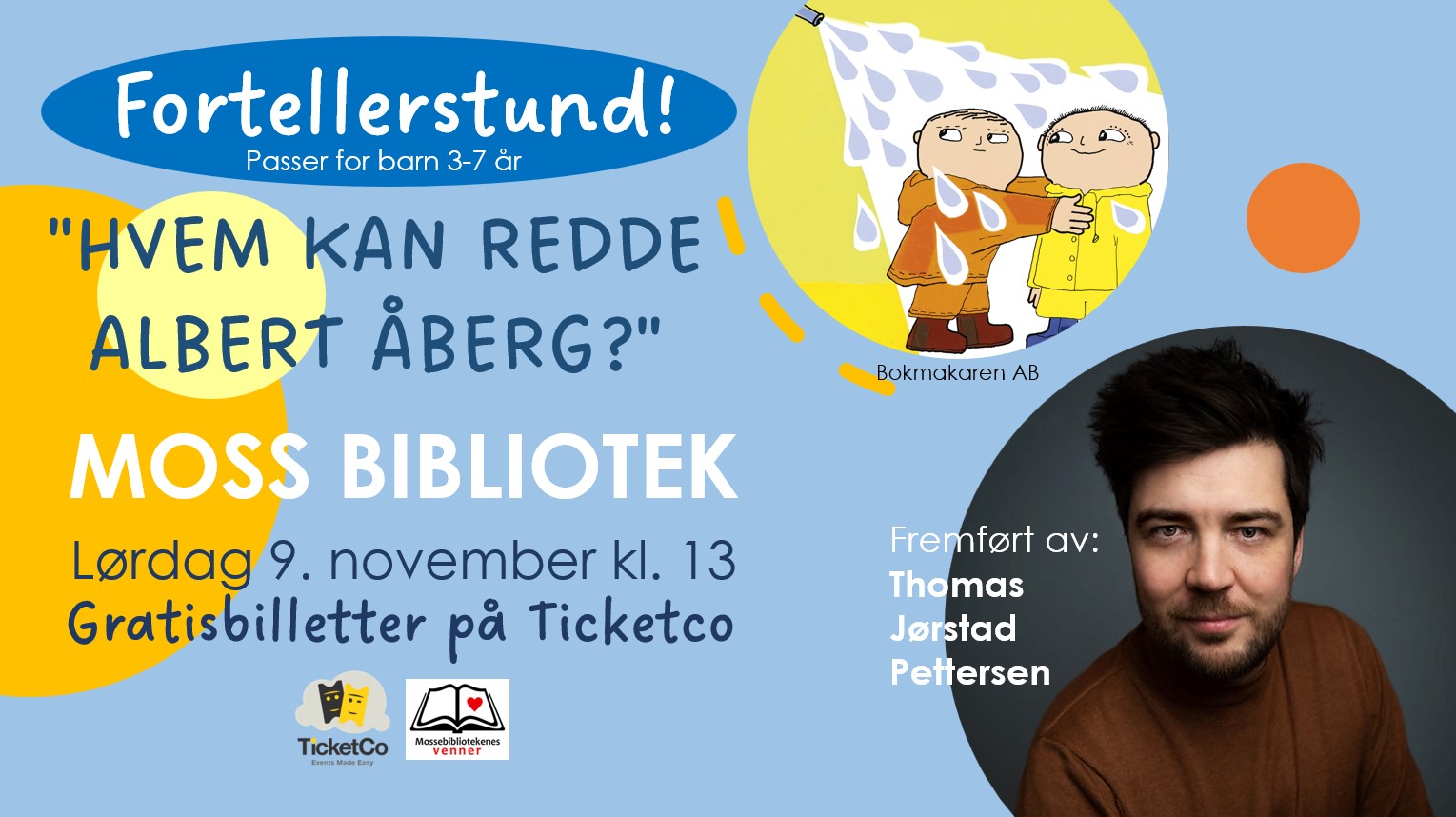 Fortellerstund: Albert Åberg