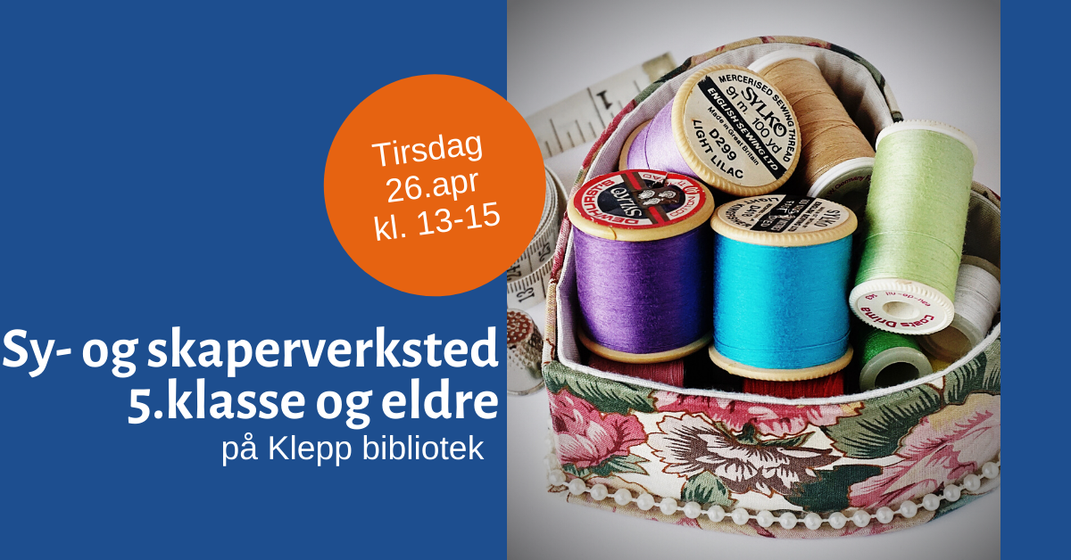 Sy- og skaperverksted 26.april