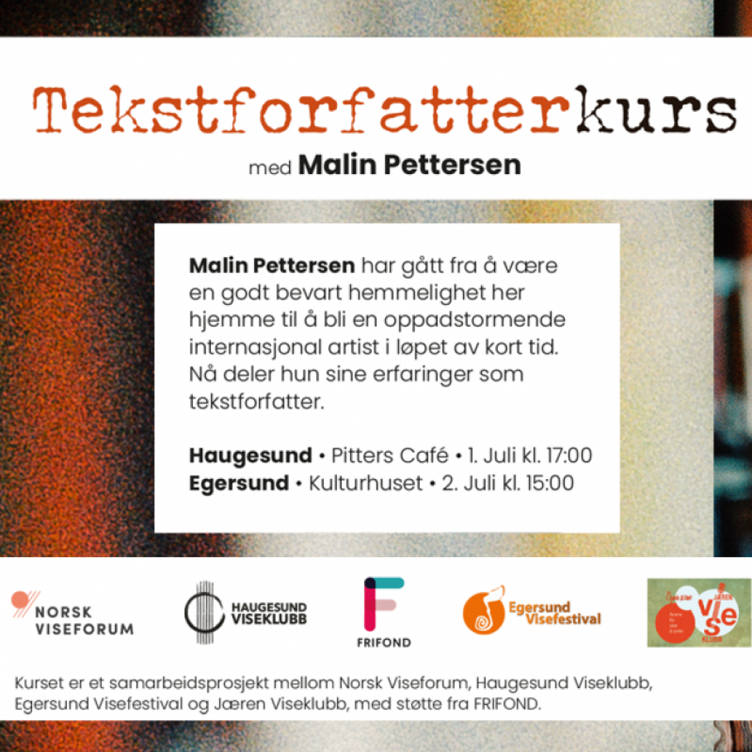 Tekstforfatterkurs med Malin Pettersen