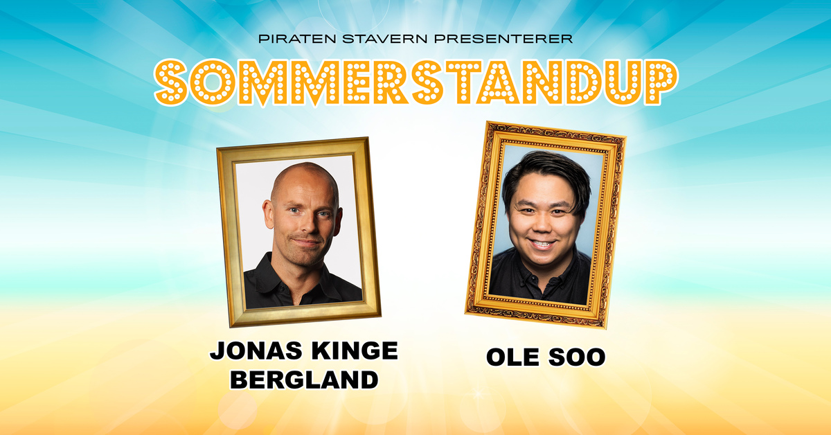Sommerstandup: Jonas Kinge Bergland & Ole Soo