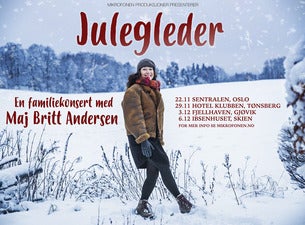 STOPPET/Julegleder-Julekonsert for hele fam med Maj Britt Andersen