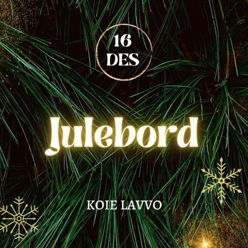 Julebord 16.des // Koie Lavvo