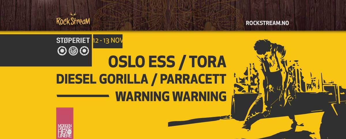 RockStream MFest på Støperiet 12.-13. november 2021