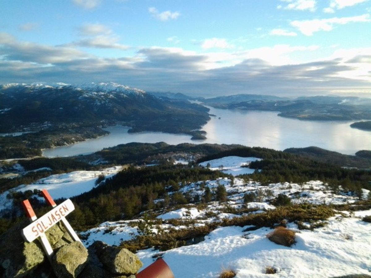 Søljåsen 394 m.o.h.