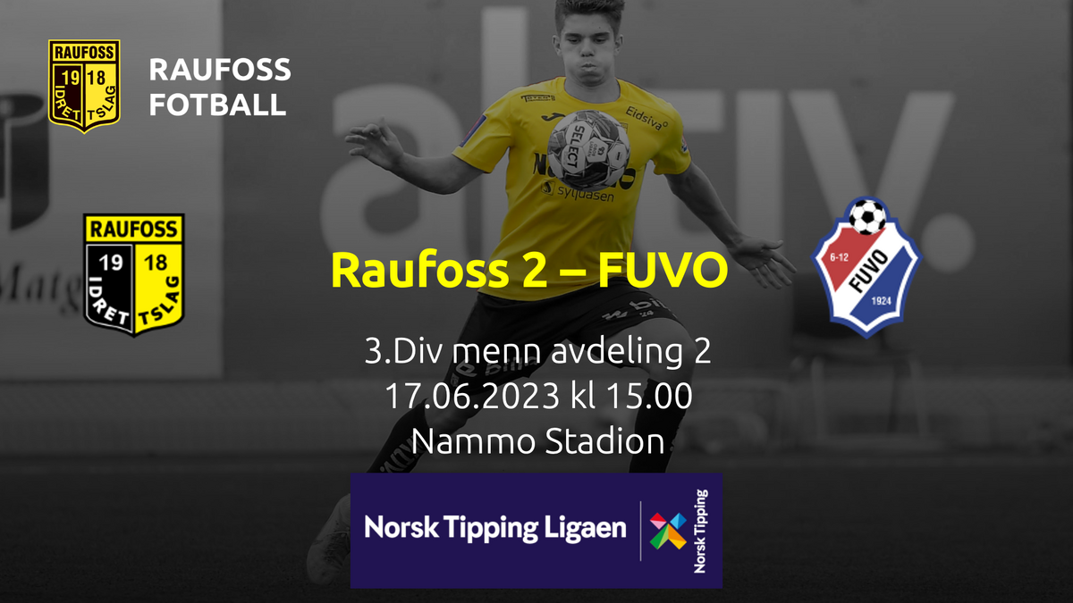 Raufoss 2 - FUVO Norsk Tipping-Ligaen avd.2
