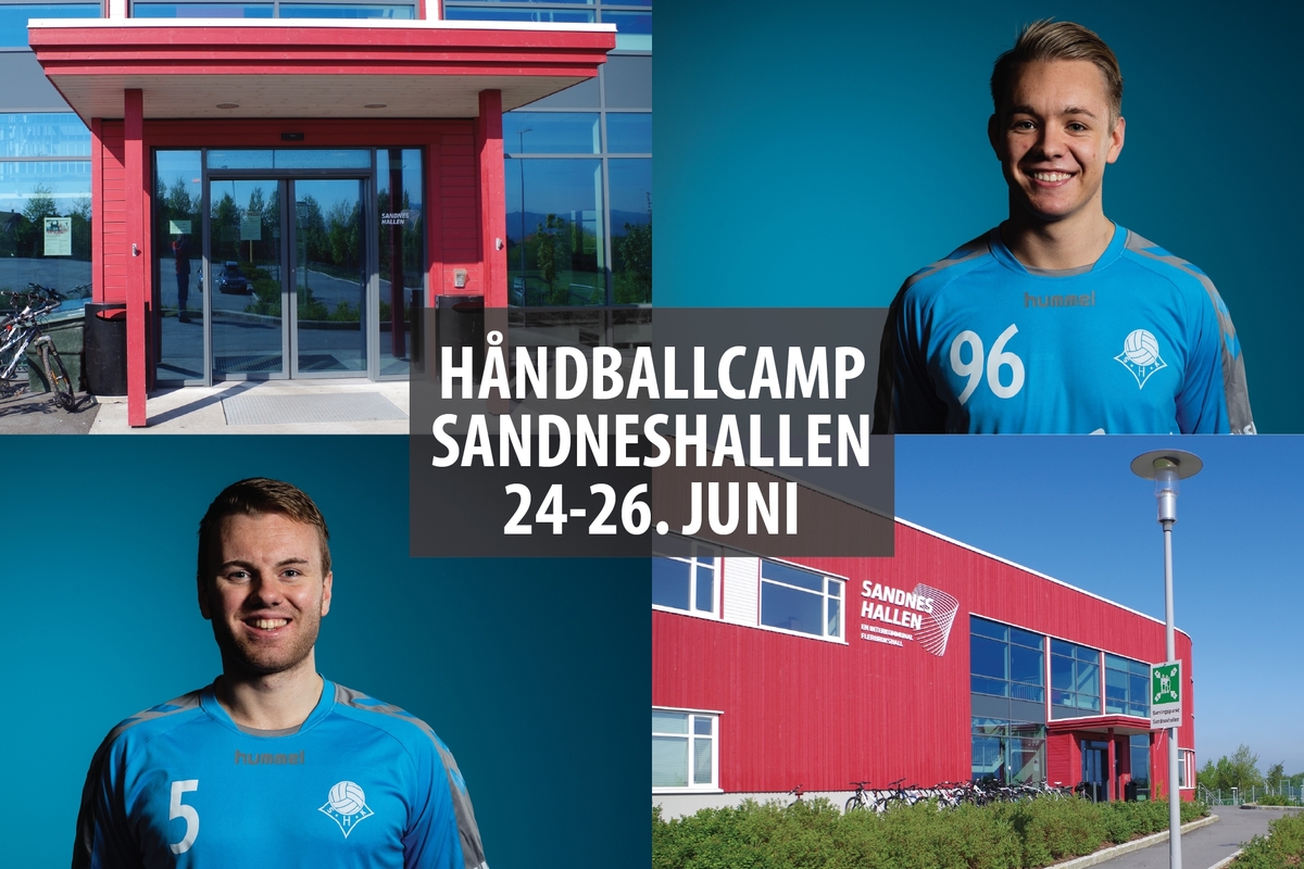 Håndballcamp i Sandneshallen