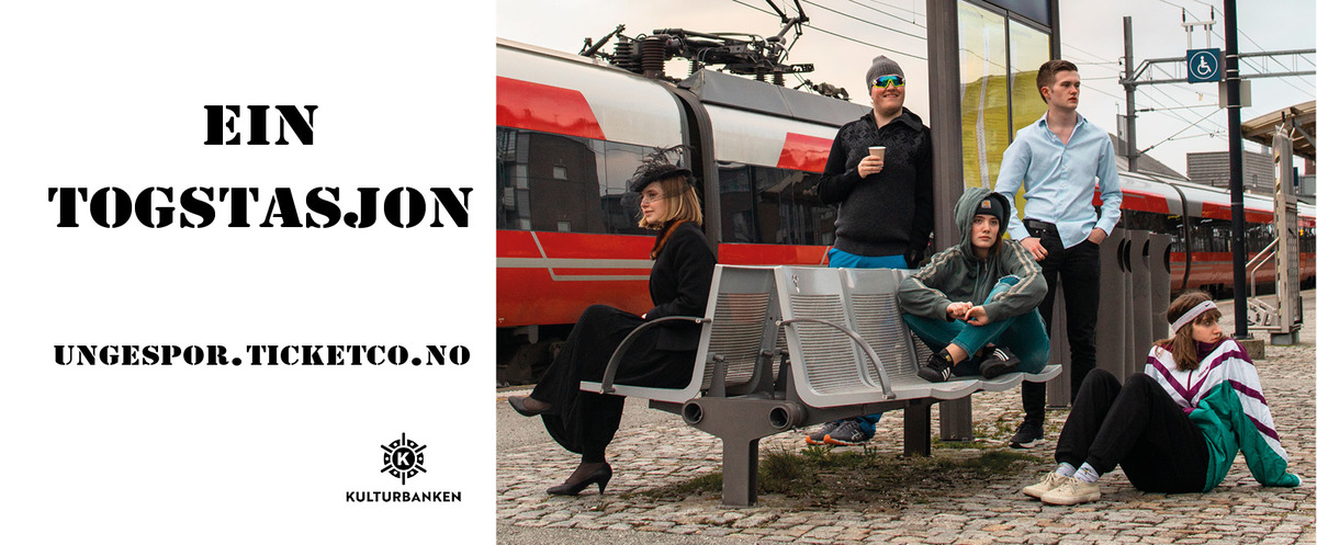 Ein togstasjon 9.mai 18.30