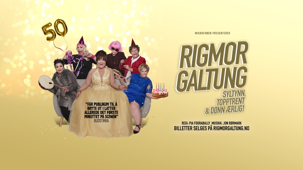 Rigmor Galtung - Syltynn, topptrent og dønn ærlig