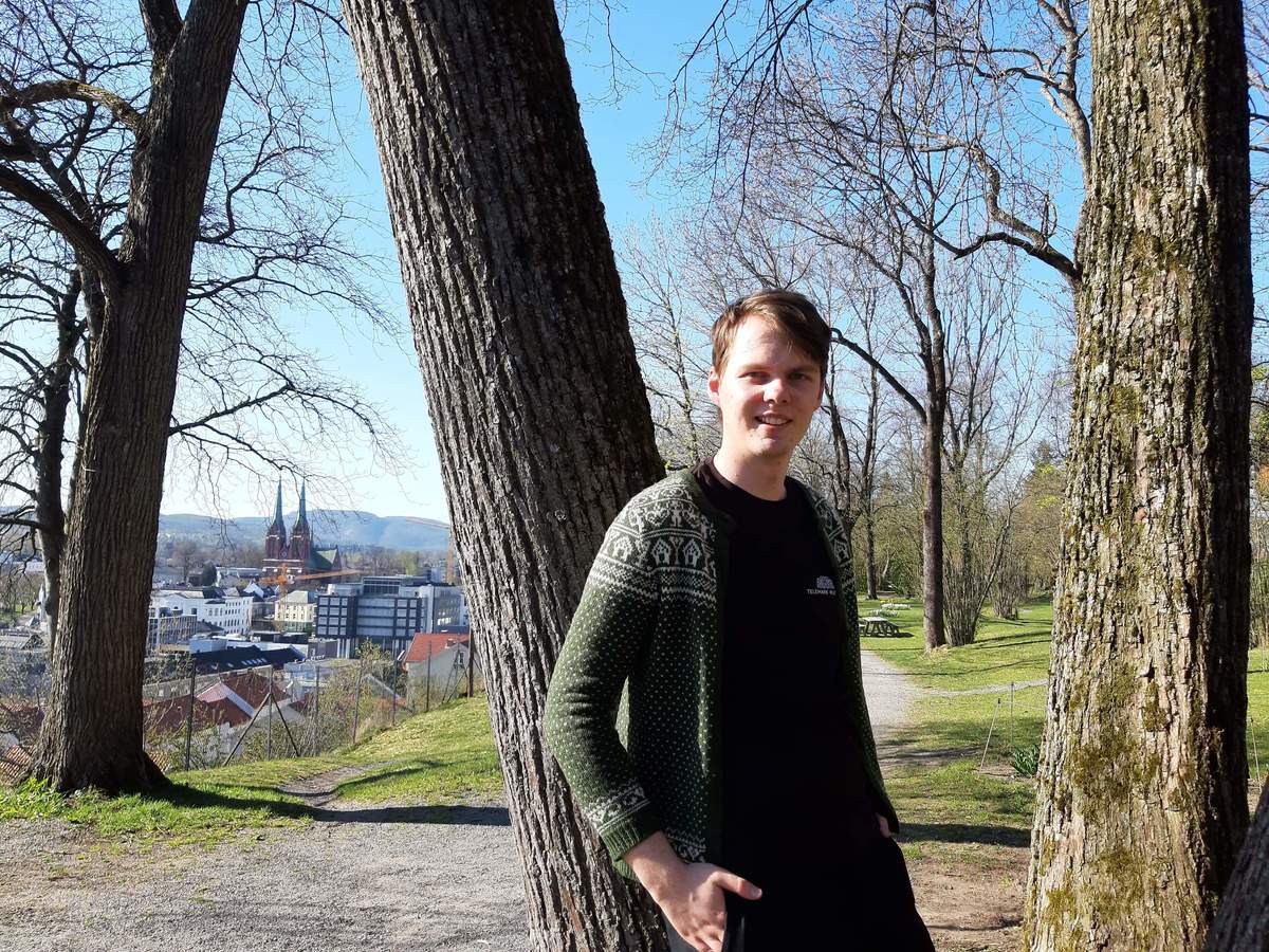 Da Skien ble Skien. Vandring i Brekkeparken 09. mai