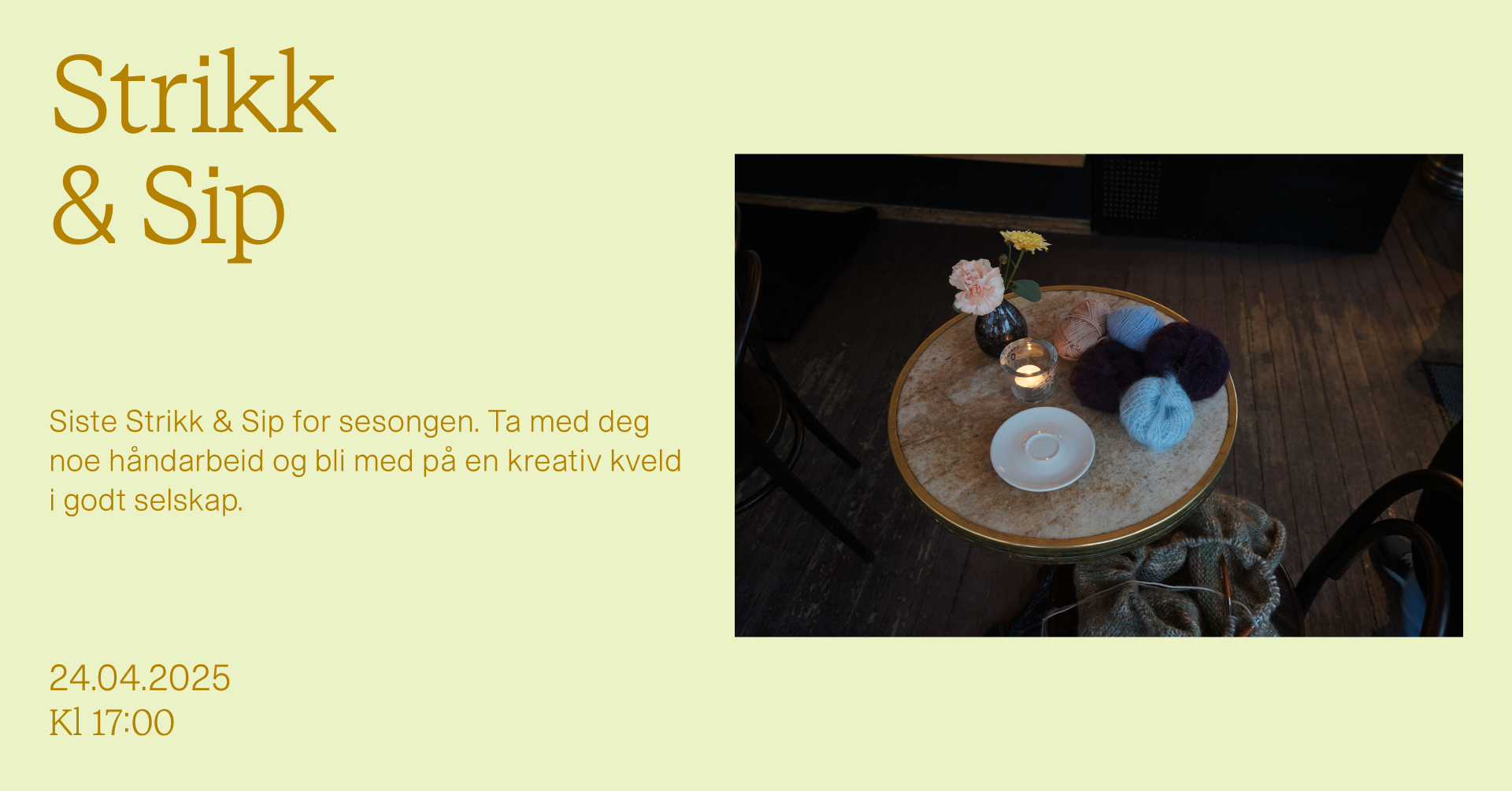 Strikk & Sip