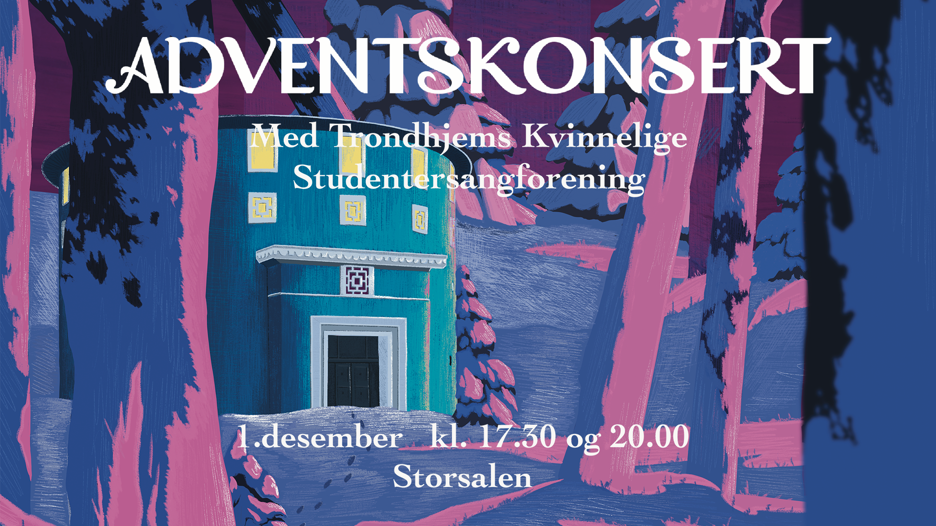 Adventskonsert med Trondhjems Kvinnelige Studentersangforening