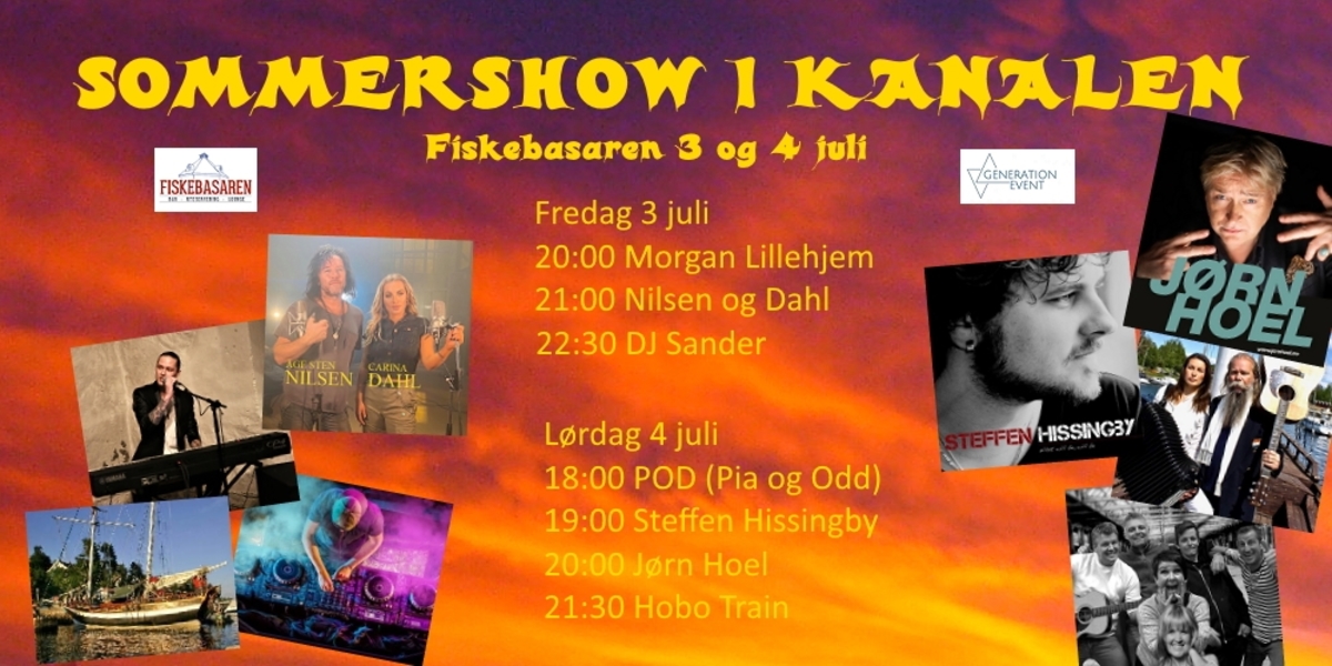 Sommershow i kanalen Fredag
